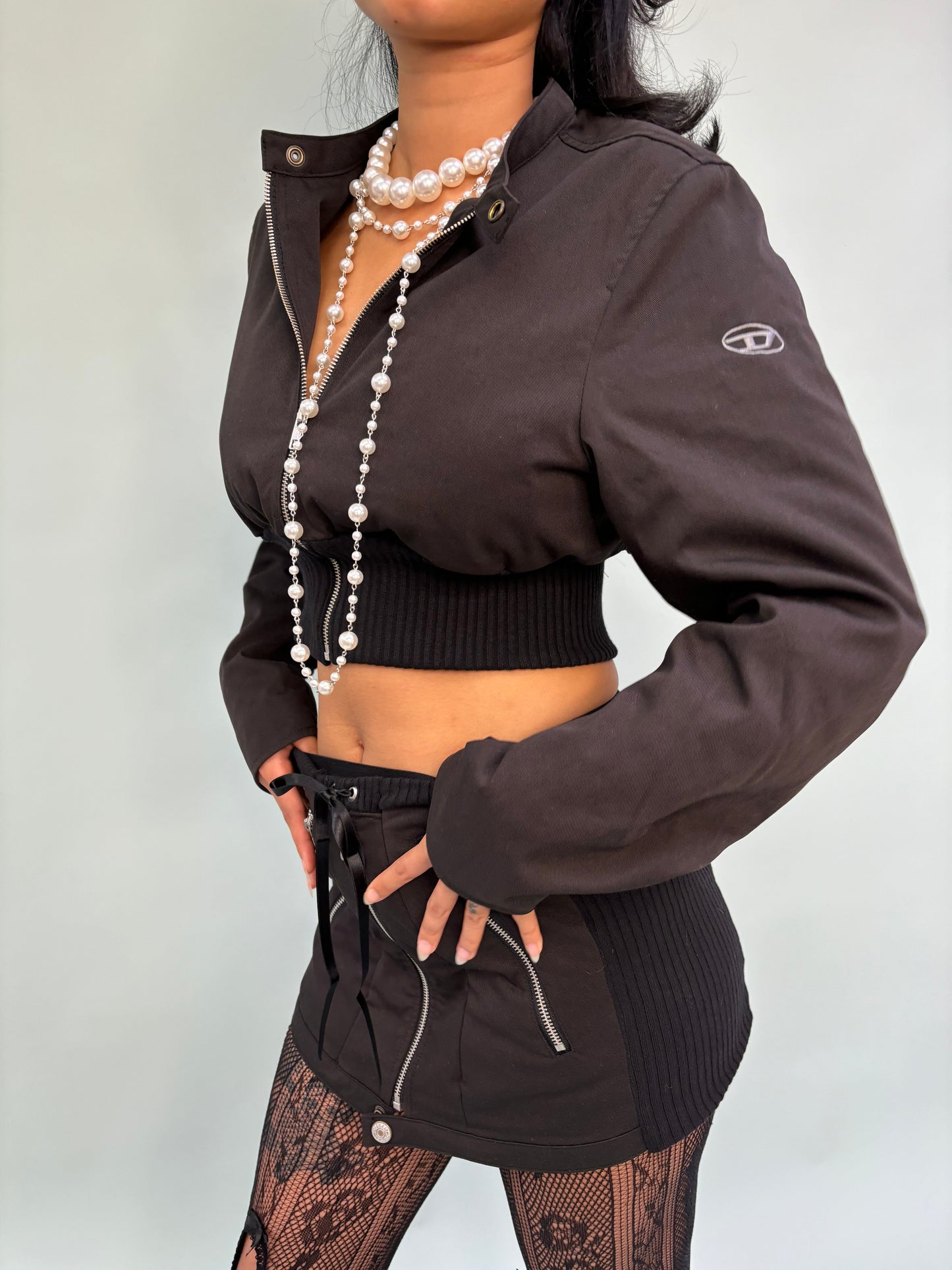ZIP COQUETTE SKIRT