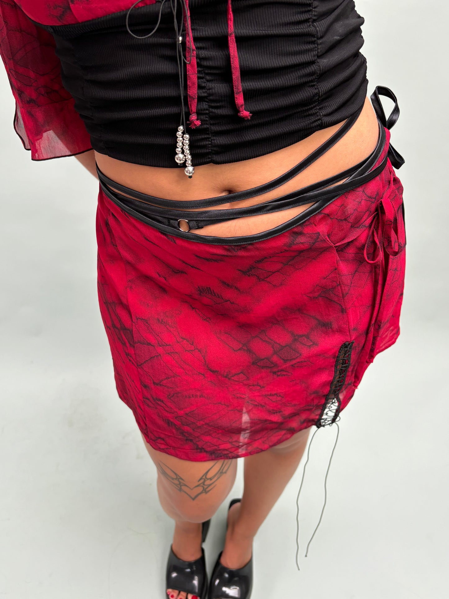 RED MATCHING set